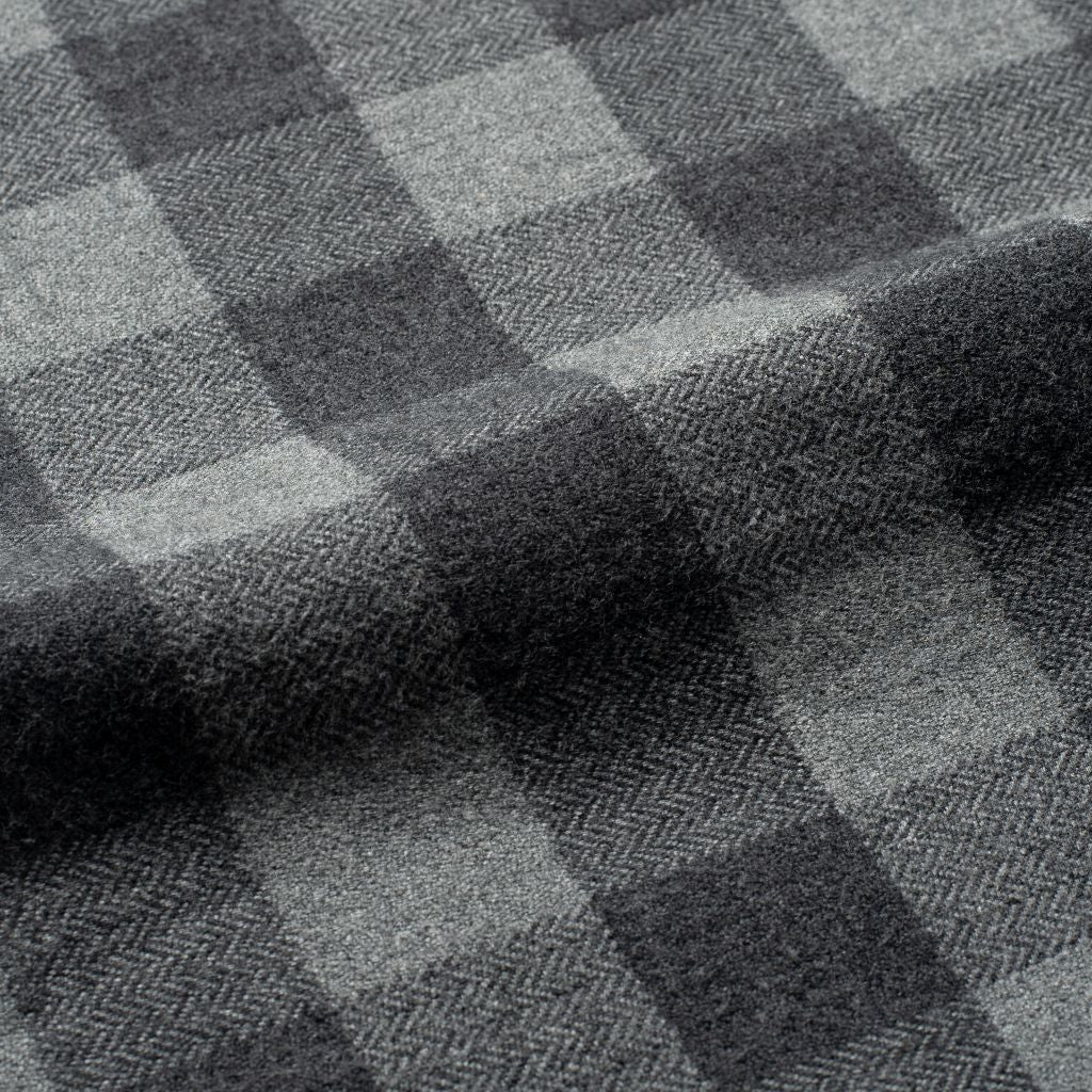 Buffalo Check Shirt | Black & Grey - Image 5