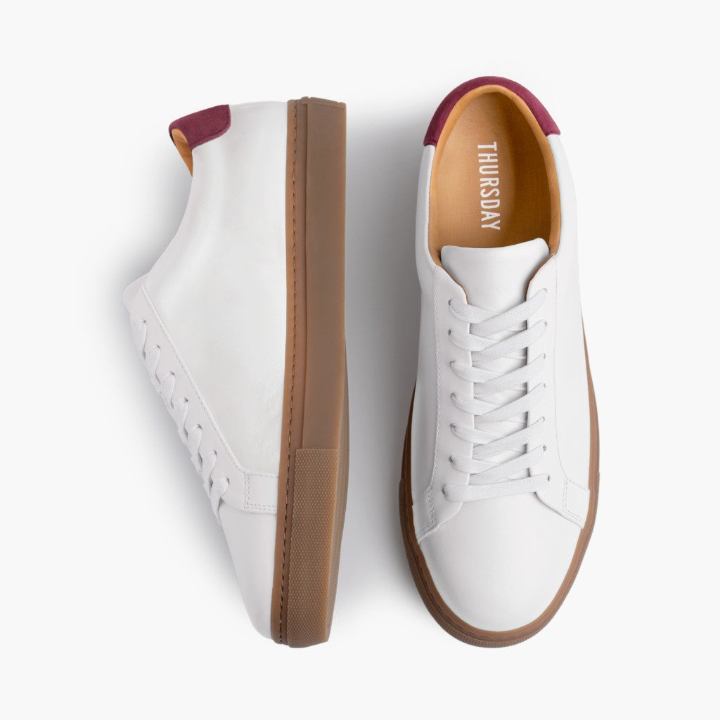 Legacy | White x Burgundy - Image 3