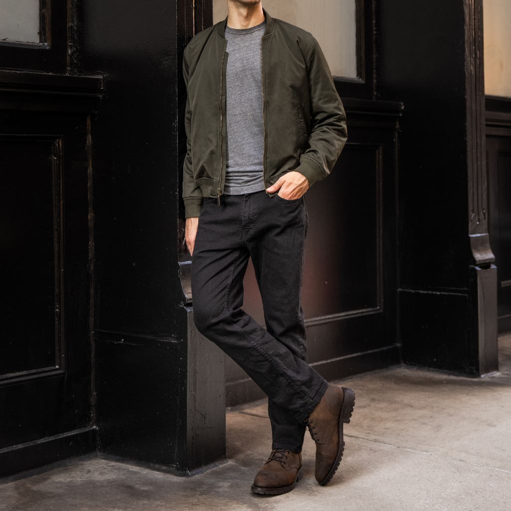 Union Bomber Jacket | Olive - Image 3