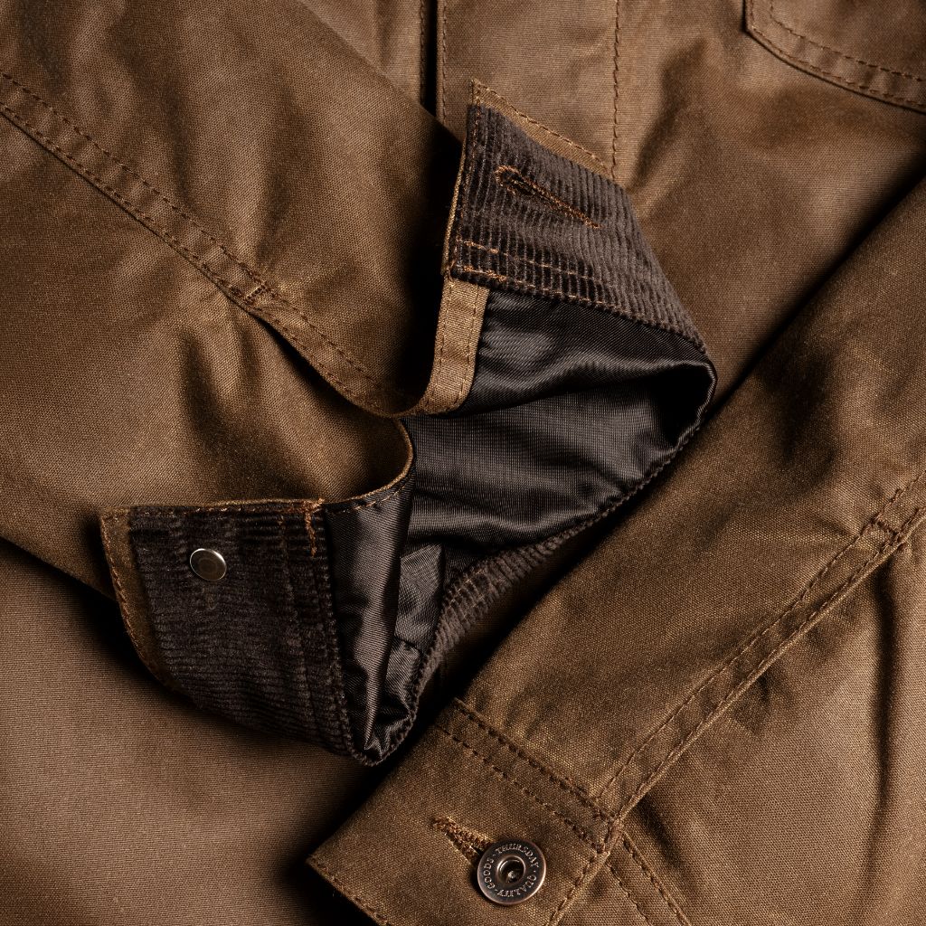 Waxed Canvas Field Jacket | Coyote - Image 8