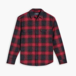 Summit Flannel Shirt | Red
