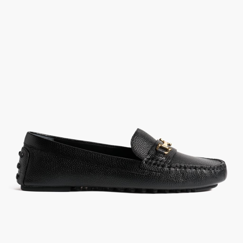 Driving Loafer | Black & Gold - Image 2