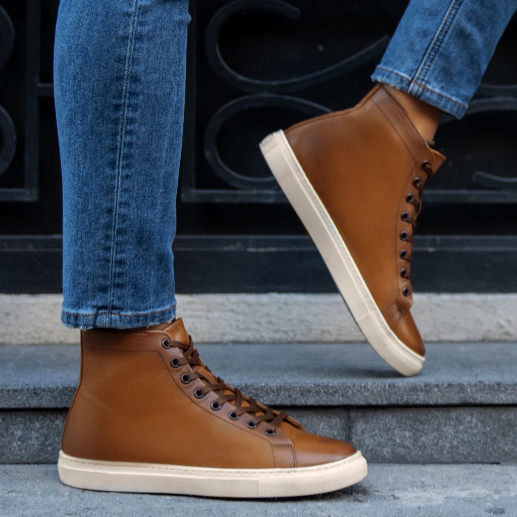 Women's Premier High Top | Toffee - Image 6