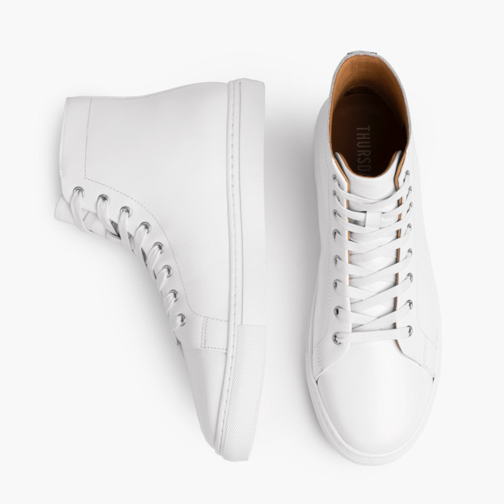 Women's Premier High Top | White - Image 3
