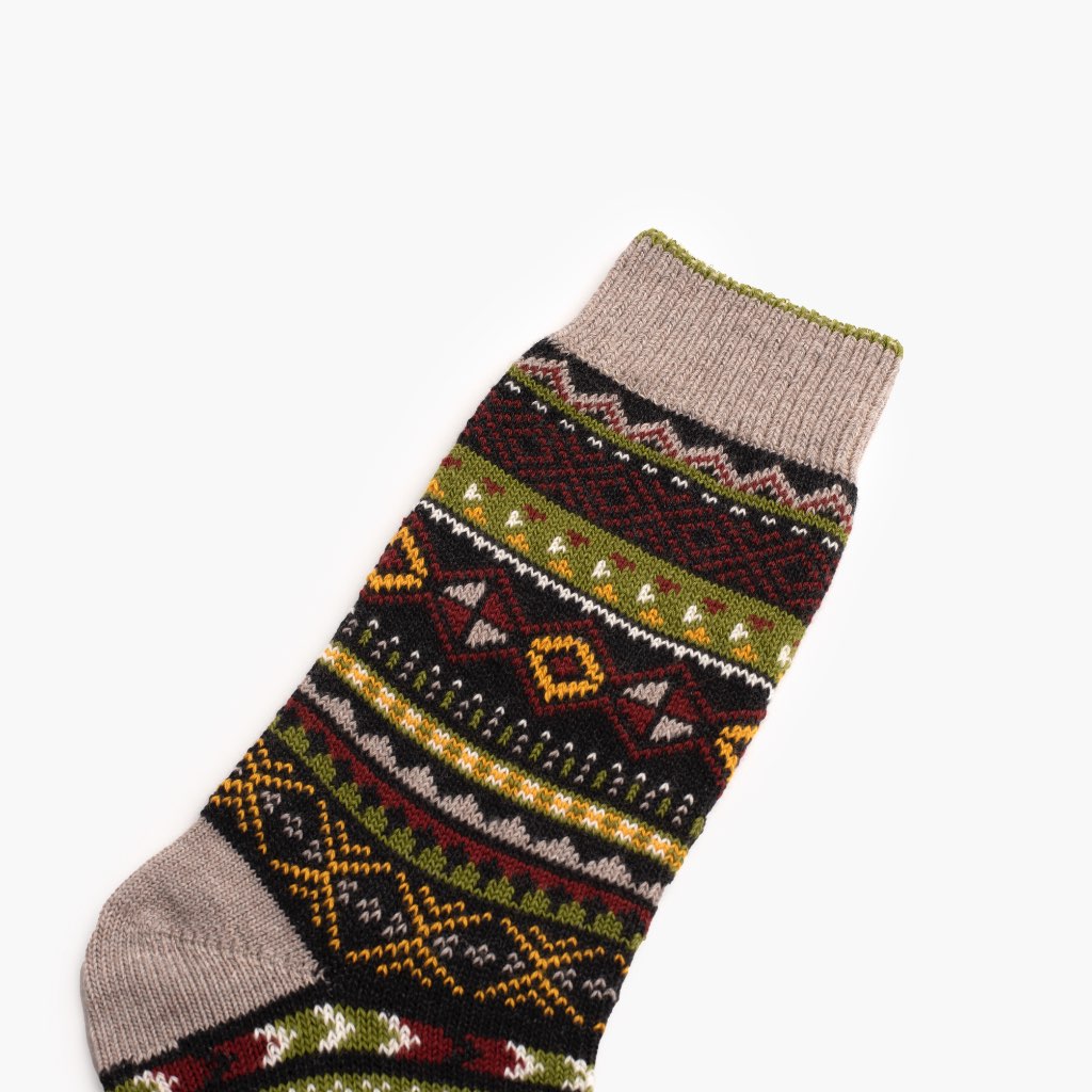 Women's Geo Sock | Tortoise - Image 2