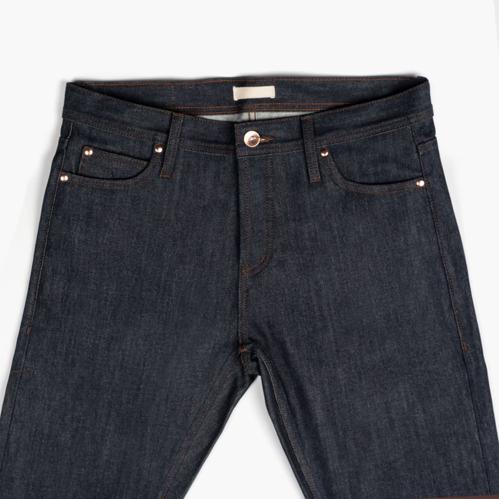 UB Selvedge Slim Tapered Jeans | Indigo (Slim Tapered) - Image 3