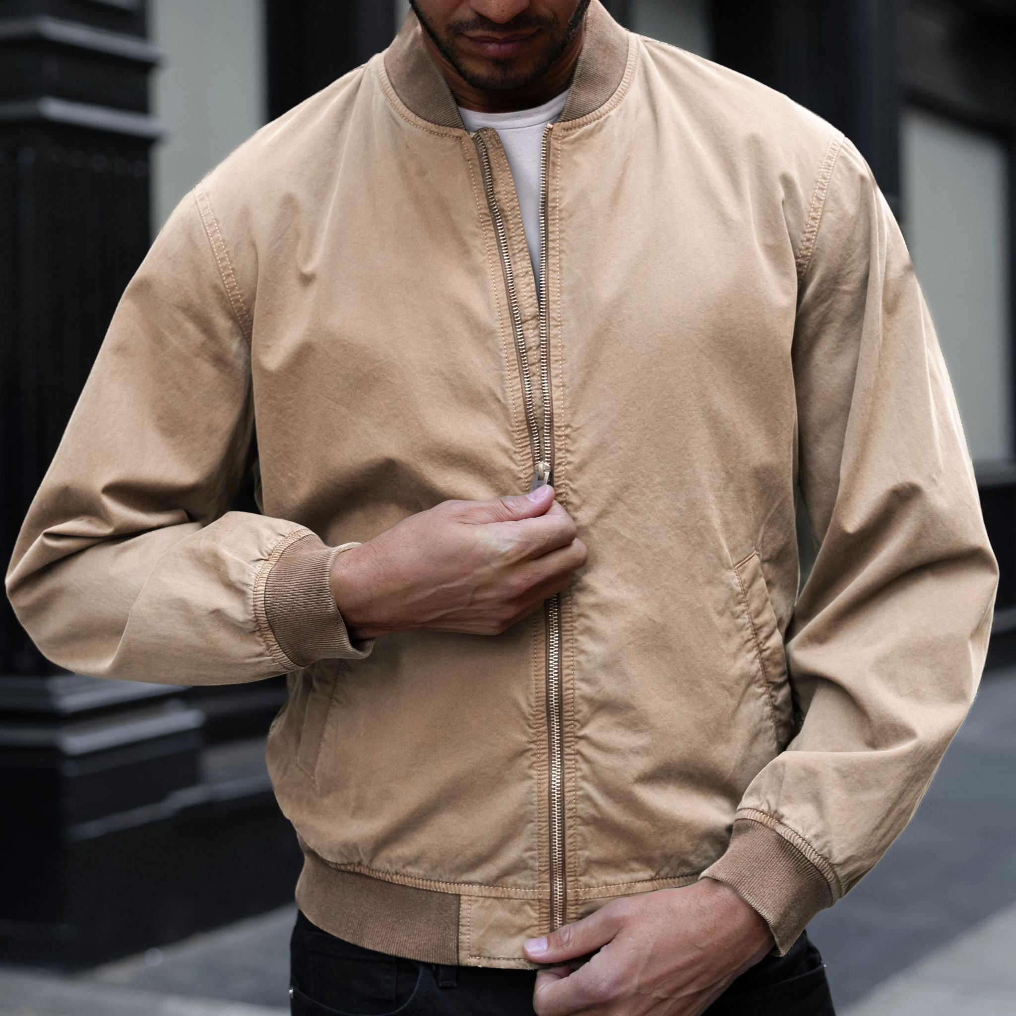 Alpha M Bomber | Taupe - Image 2